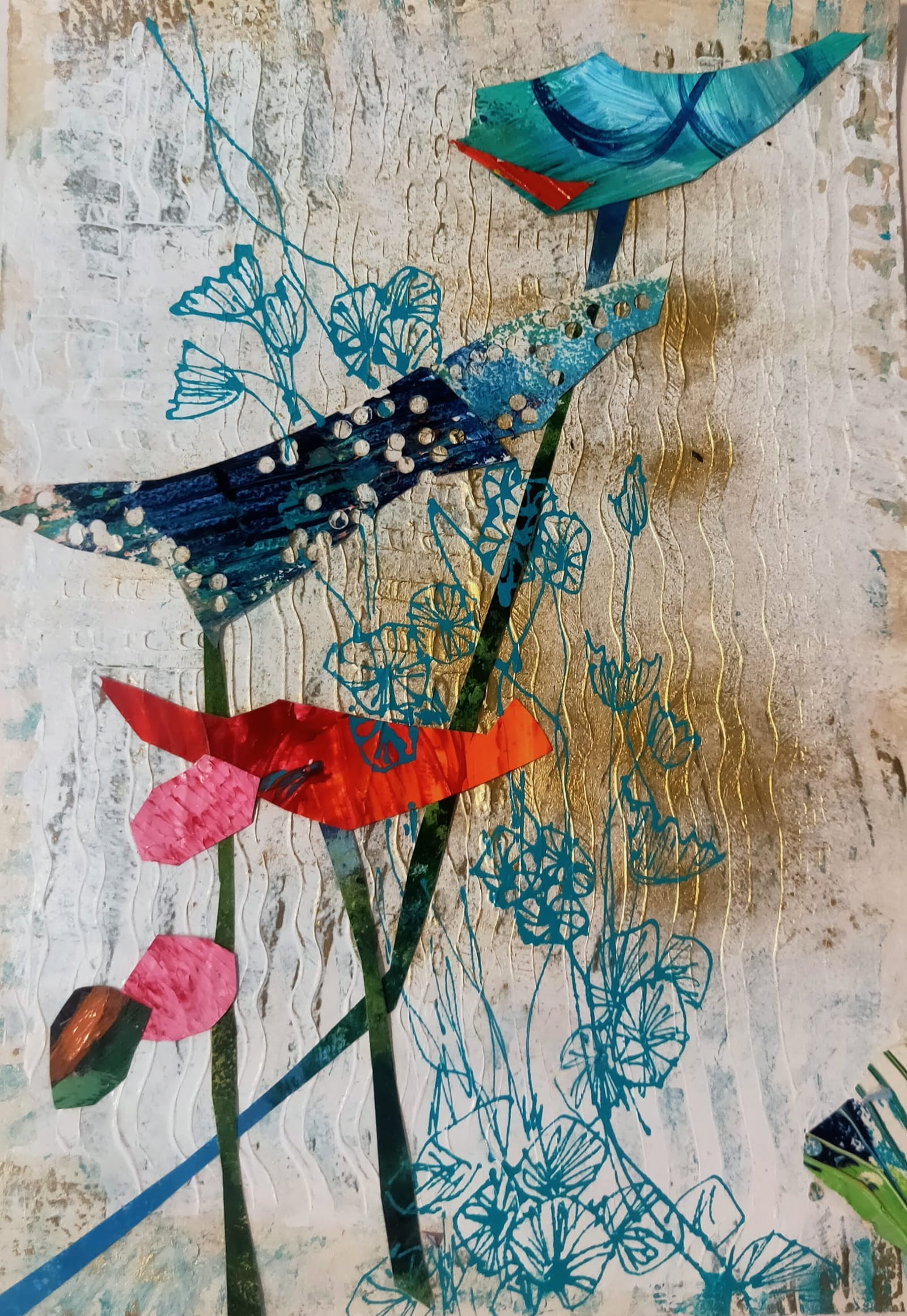 Floral Study 5 by Shibani Sehgal